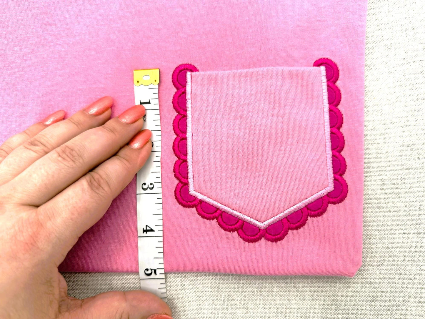 Scalloped Point Pocket ITH