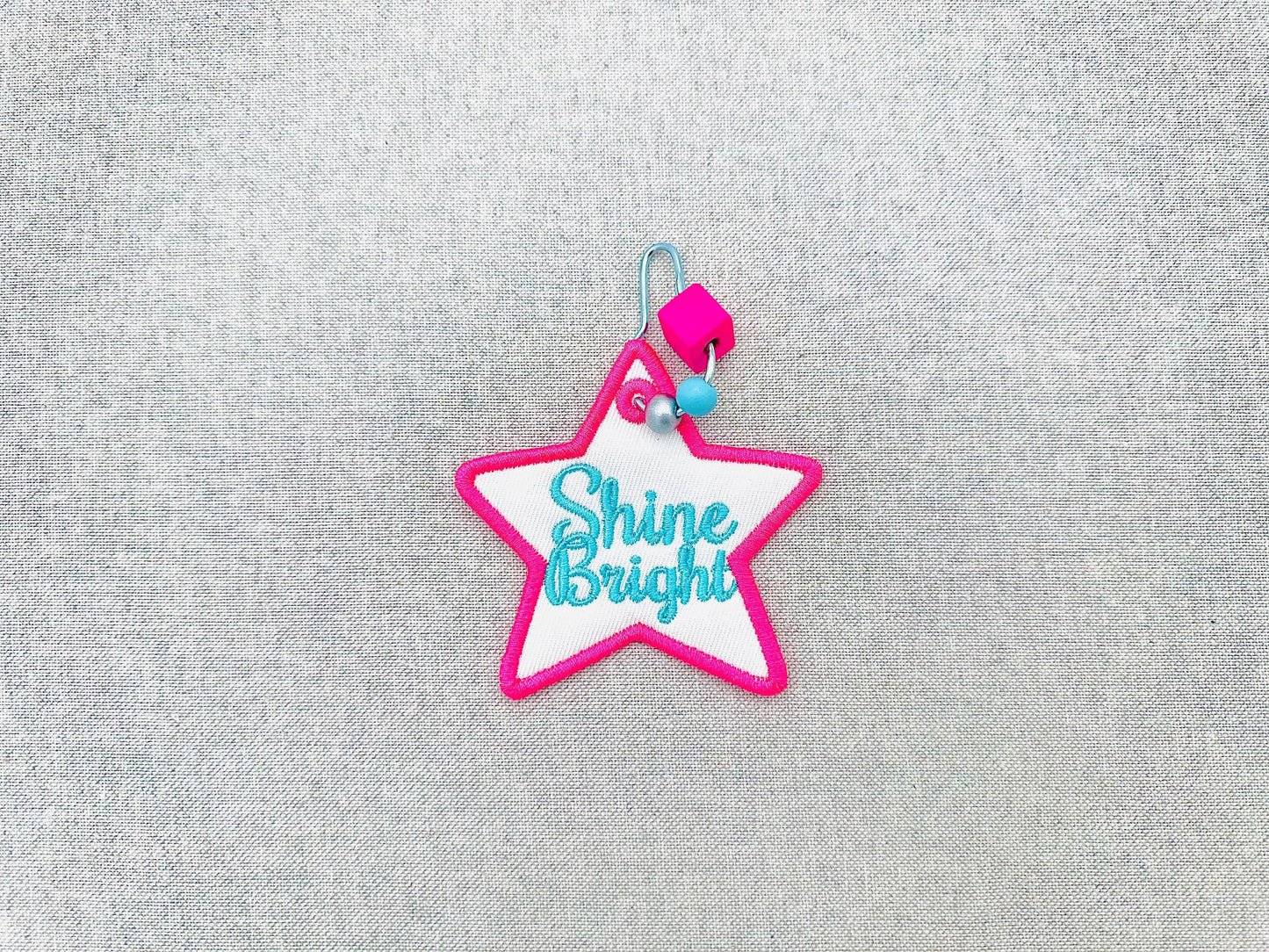 Pretty Star Bag Tag Charm