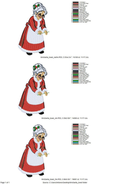 Mrs Claus Santa Christmas Thief