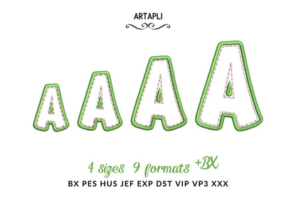 Applique Font Shane Top