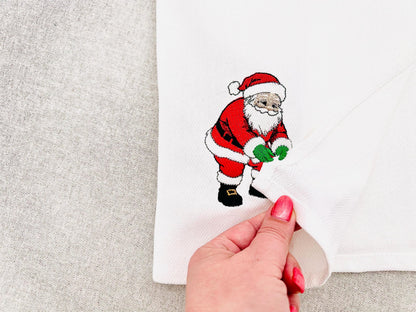 Playing Santa Christmas Thief