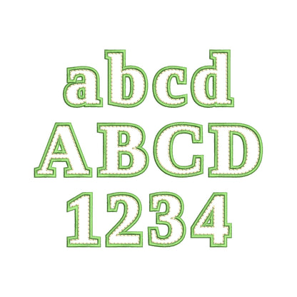 Applique Font Tilda