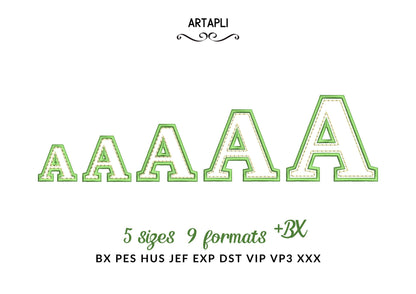 Applique Font Tilda