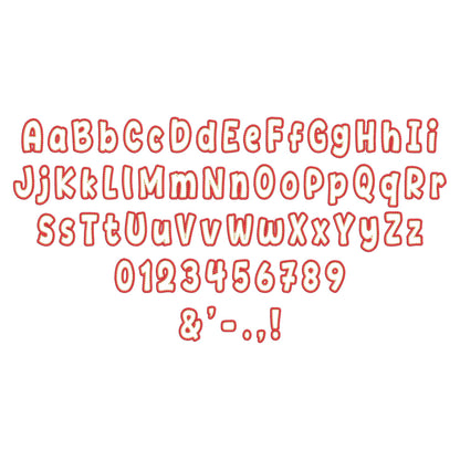 Applique Font Meadow Pop