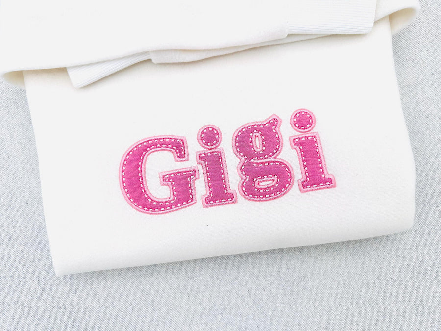 Applique Font Tilda