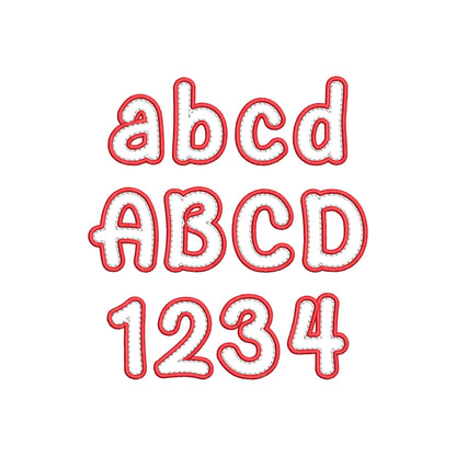 Applique Font Molly