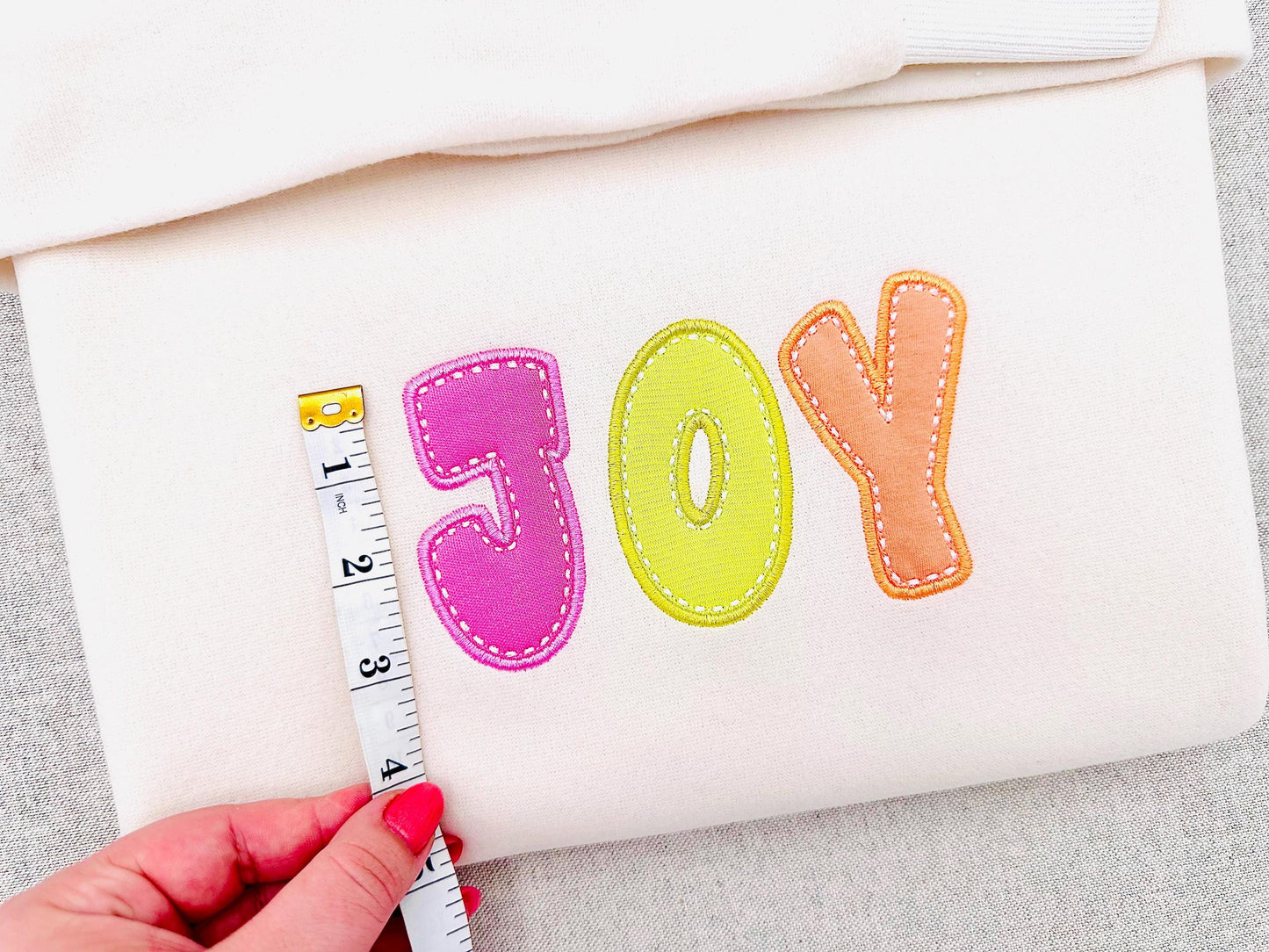 Applique Font Shane Top