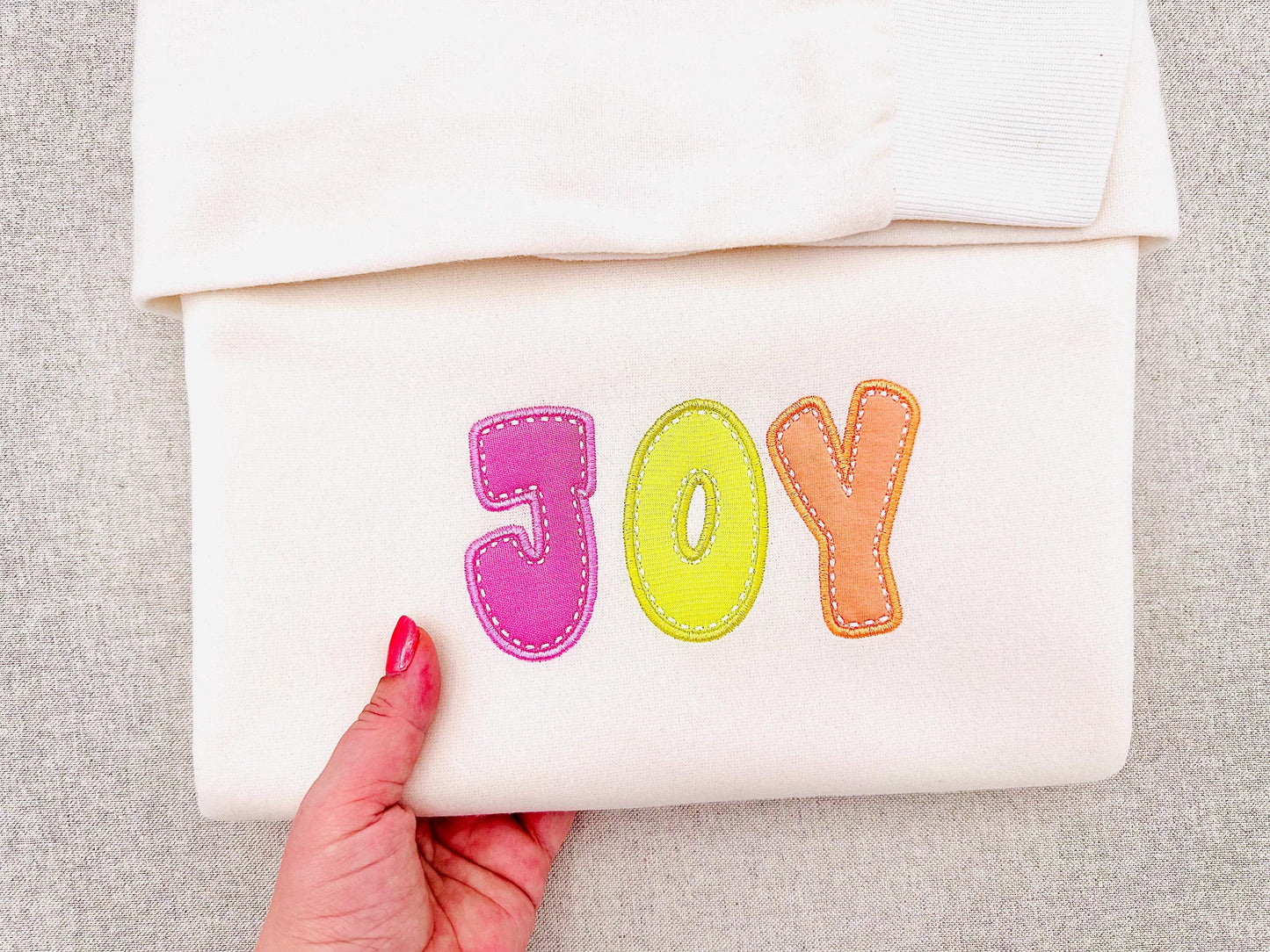 Applique Font Shane Top