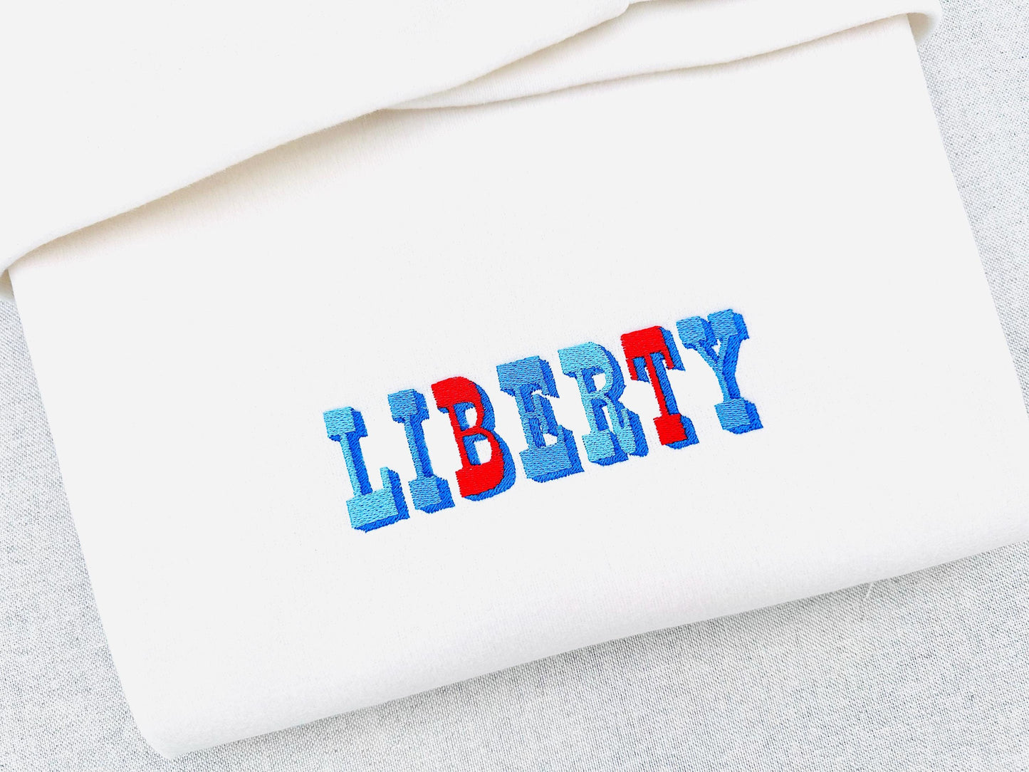 Varsity style Liberty Shadow Font