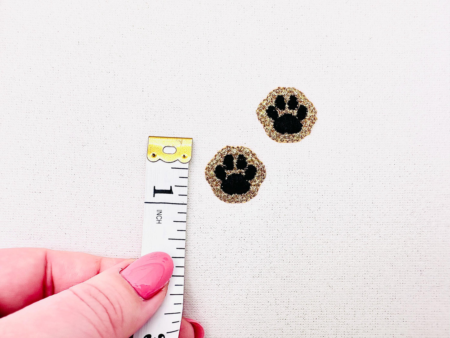 Dog Puppy Paw HTV Glitter