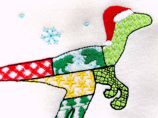 Christmas Velociraptor Dinosaur