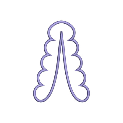 Soft Scalloped Split Side Seam