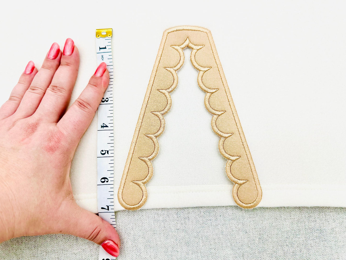 Scalloped Split Side Seam Cutout