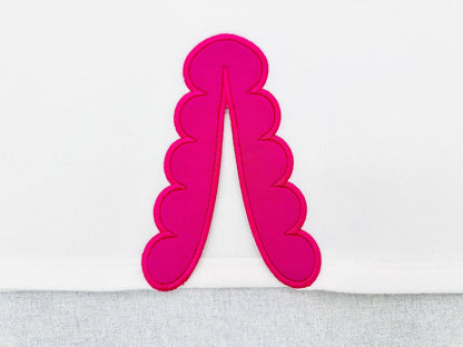 Soft Scalloped Split Side Seam