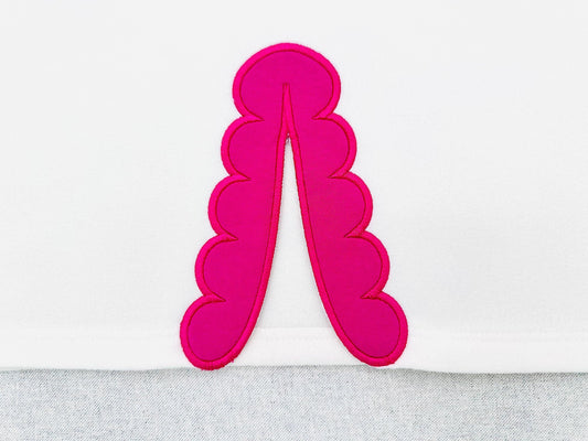 Soft Scalloped Split Side Seam