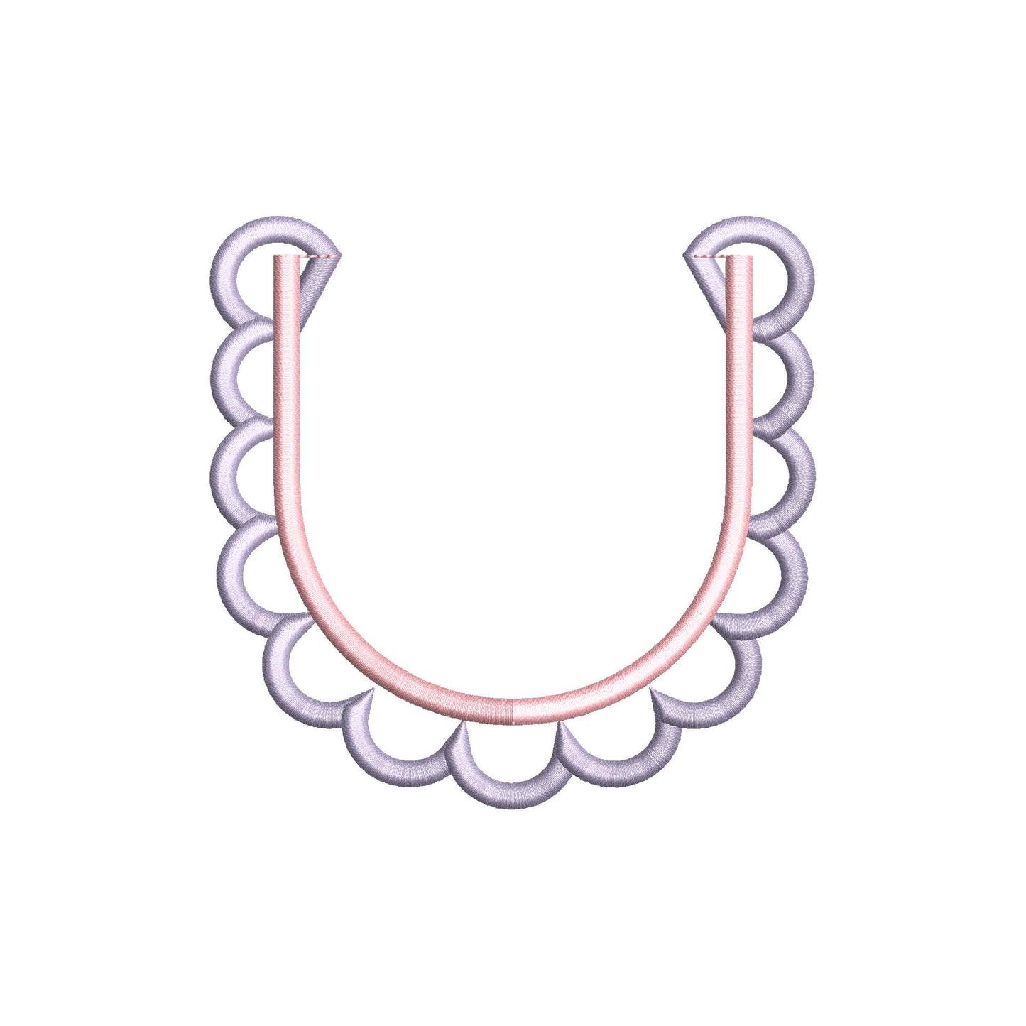 Scalloped Rounded Pocket ITH