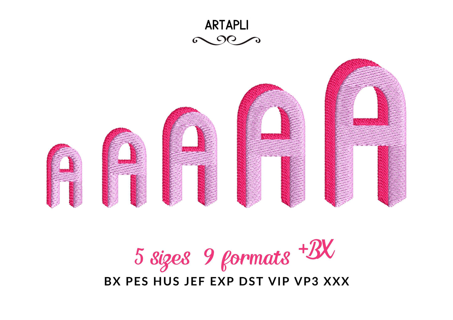 Rounded Shadow Font
