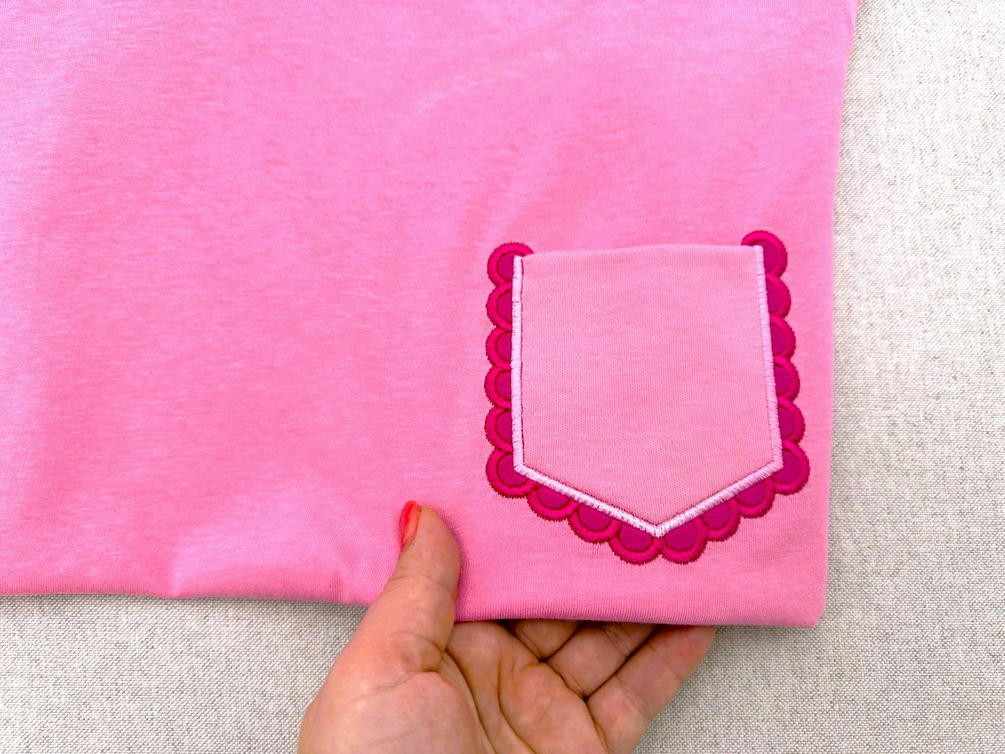 Scalloped Point Pocket ITH