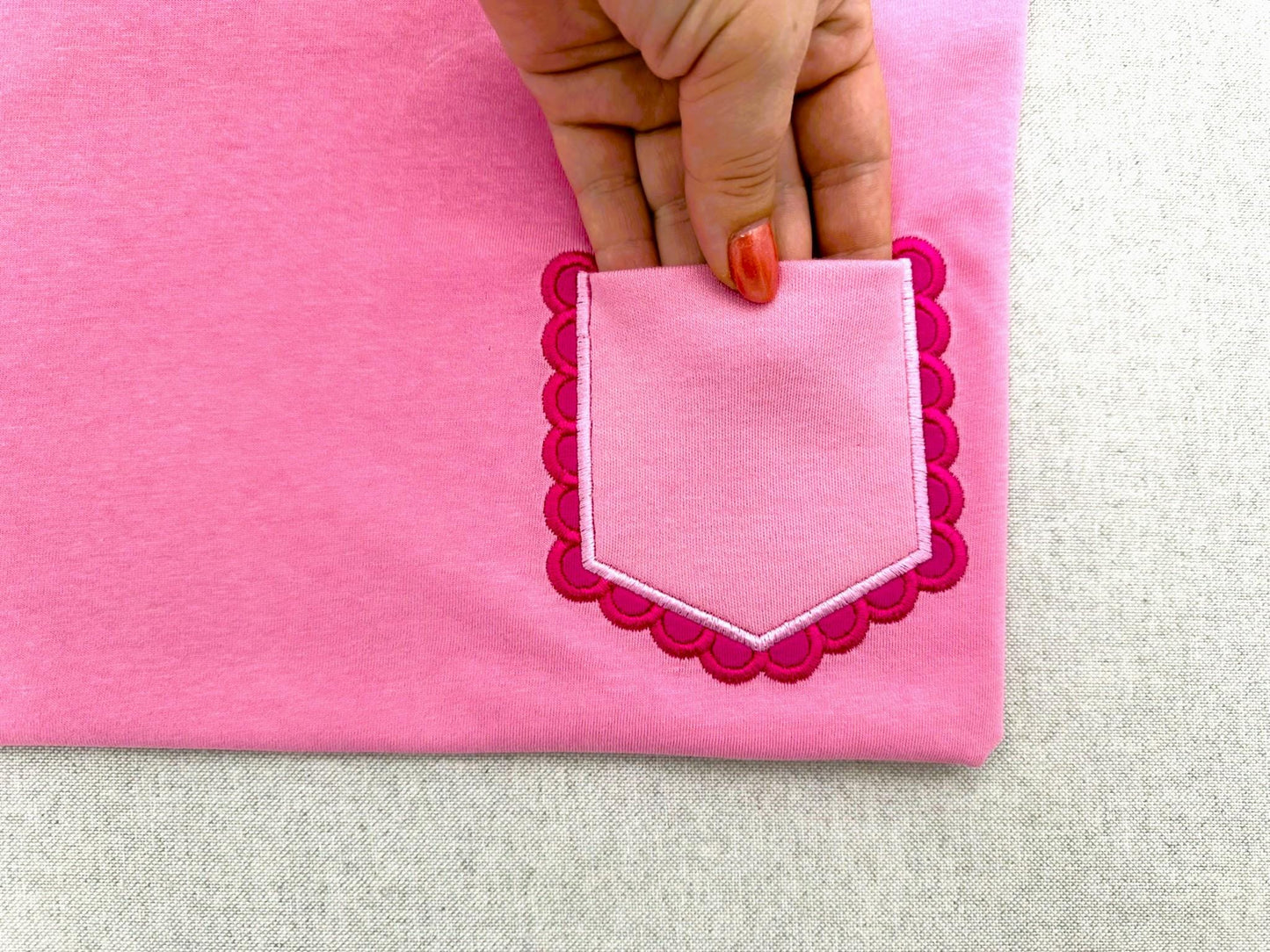 Scalloped Point Pocket ITH