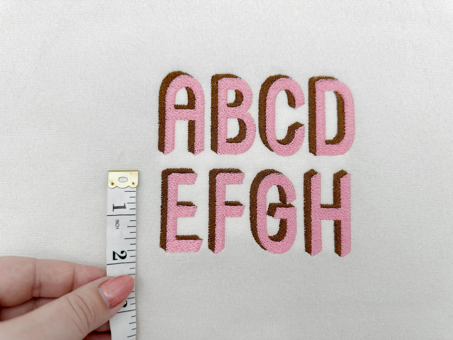 Rounded Shadow Font