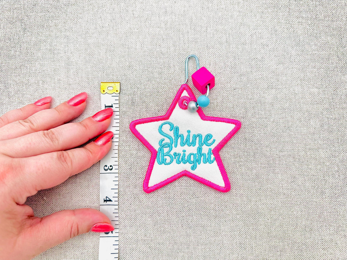 Pretty Star Bag Tag Charm