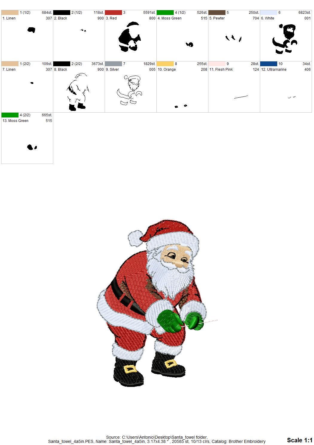 Playing Santa Christmas Thief