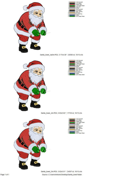 Playing Santa Christmas Thief
