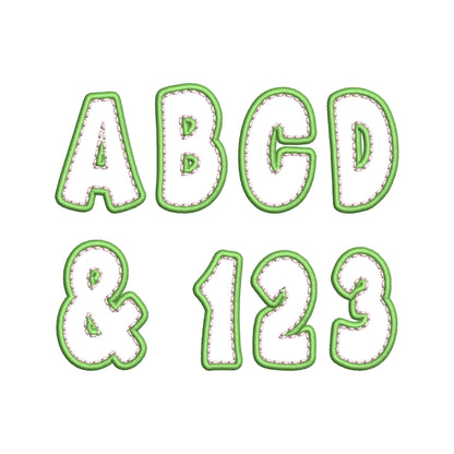 Applique Font Shane Top