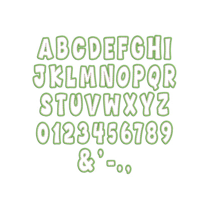 Applique Font Shane Top
