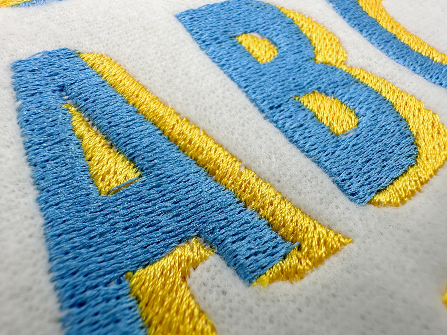 Shadow Font Fill Stitch