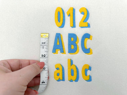 Shadow Font Fill Stitch