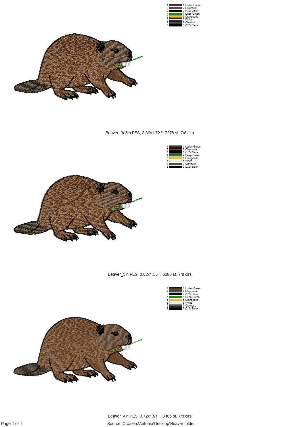 Playing Beaver Thief