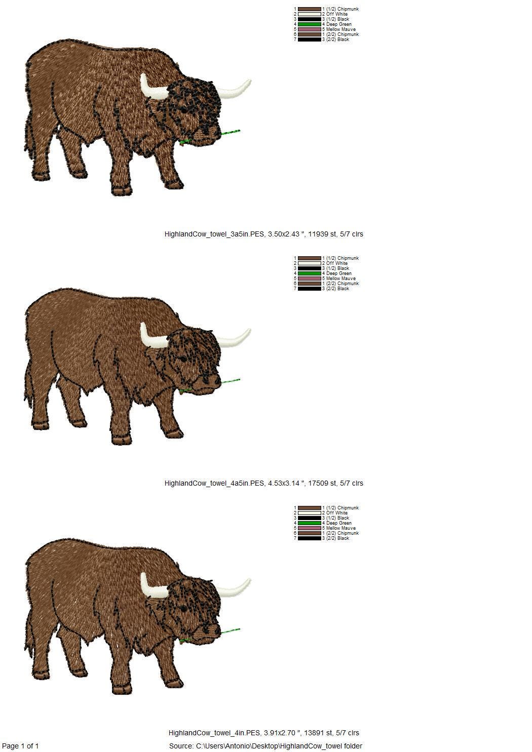 Highland Cow Thief
