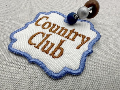 Country Club Bag Tag Charm Set