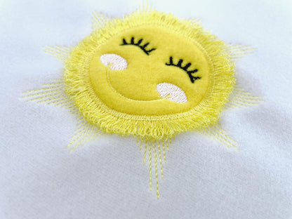 Fringed Sun Applique