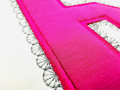 Varsity Lace Birthday Numbers