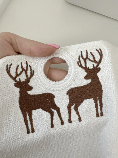 Buck Deer Towel Topper