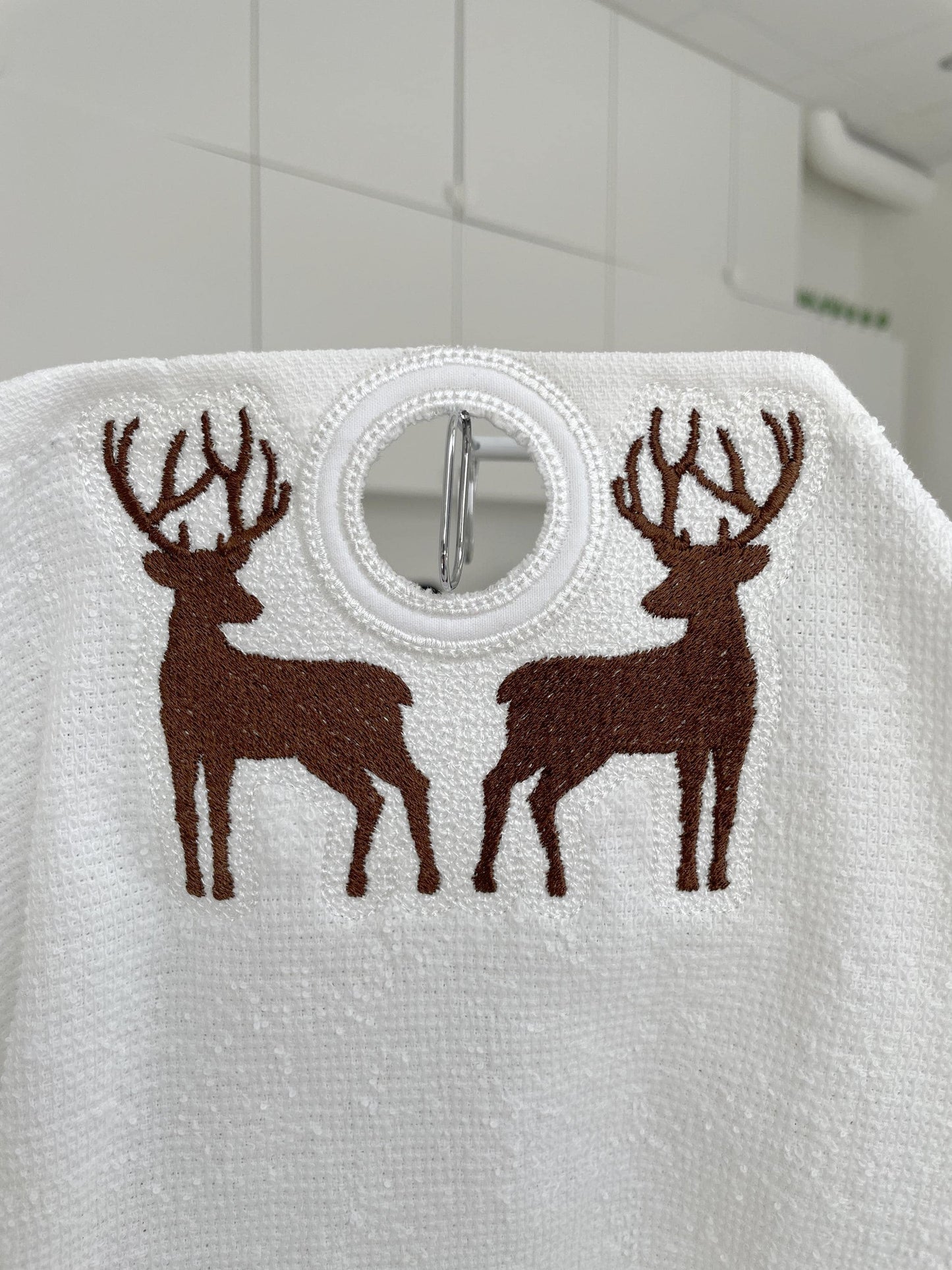 Buck Deer Towel Topper