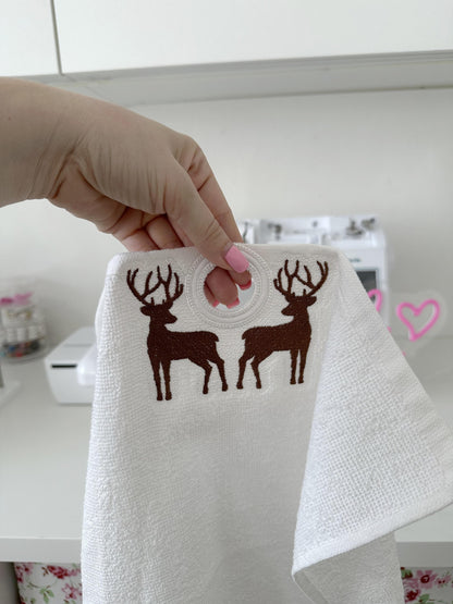 Buck Deer Towel Topper