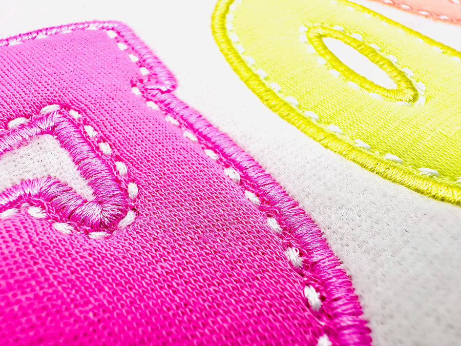 Applique FONT Shane Top satin stitch and hand stitch effect outline Alphabet Monogram machine embroidery designs