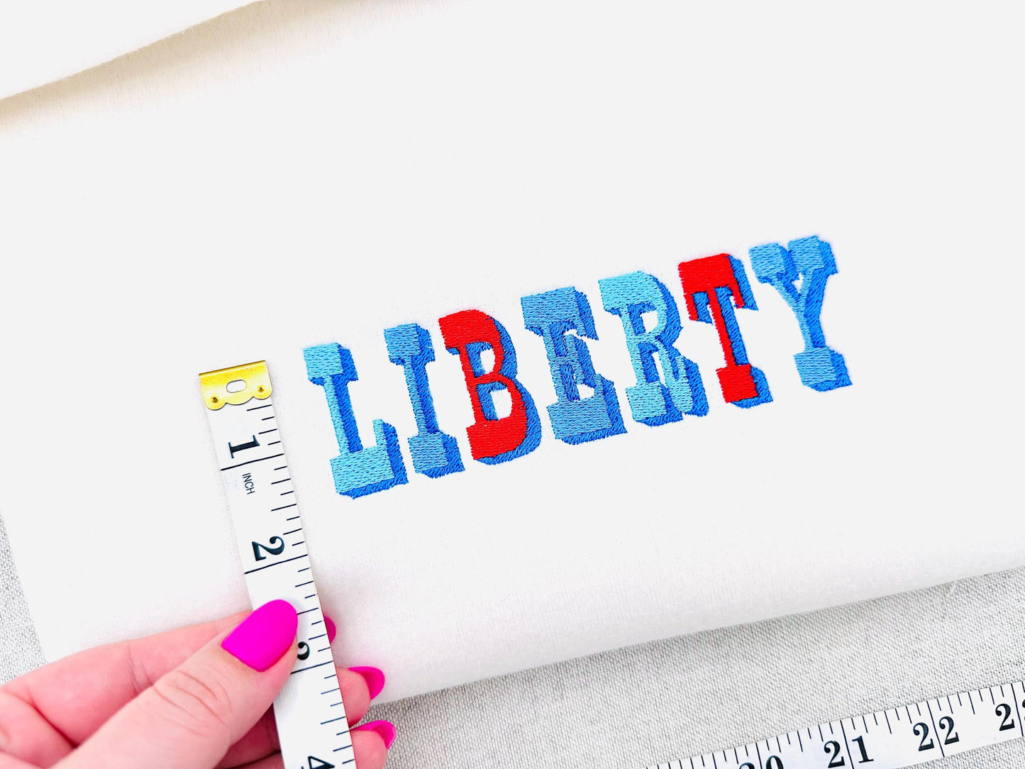 Varsity style Liberty Shadow FONT fill stitch machine embroidery designs shadowed monogram block alphabet