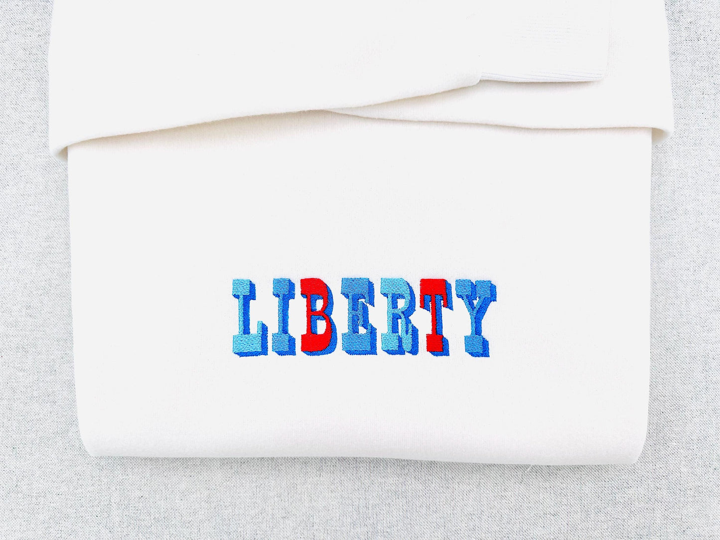 Varsity style Liberty Shadow Font