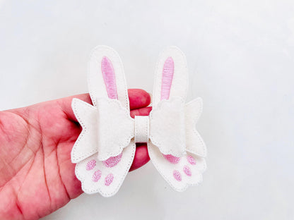 Cute Bunny Bow 3D