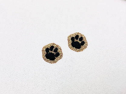 Dog Puppy Paw HTV Glitter