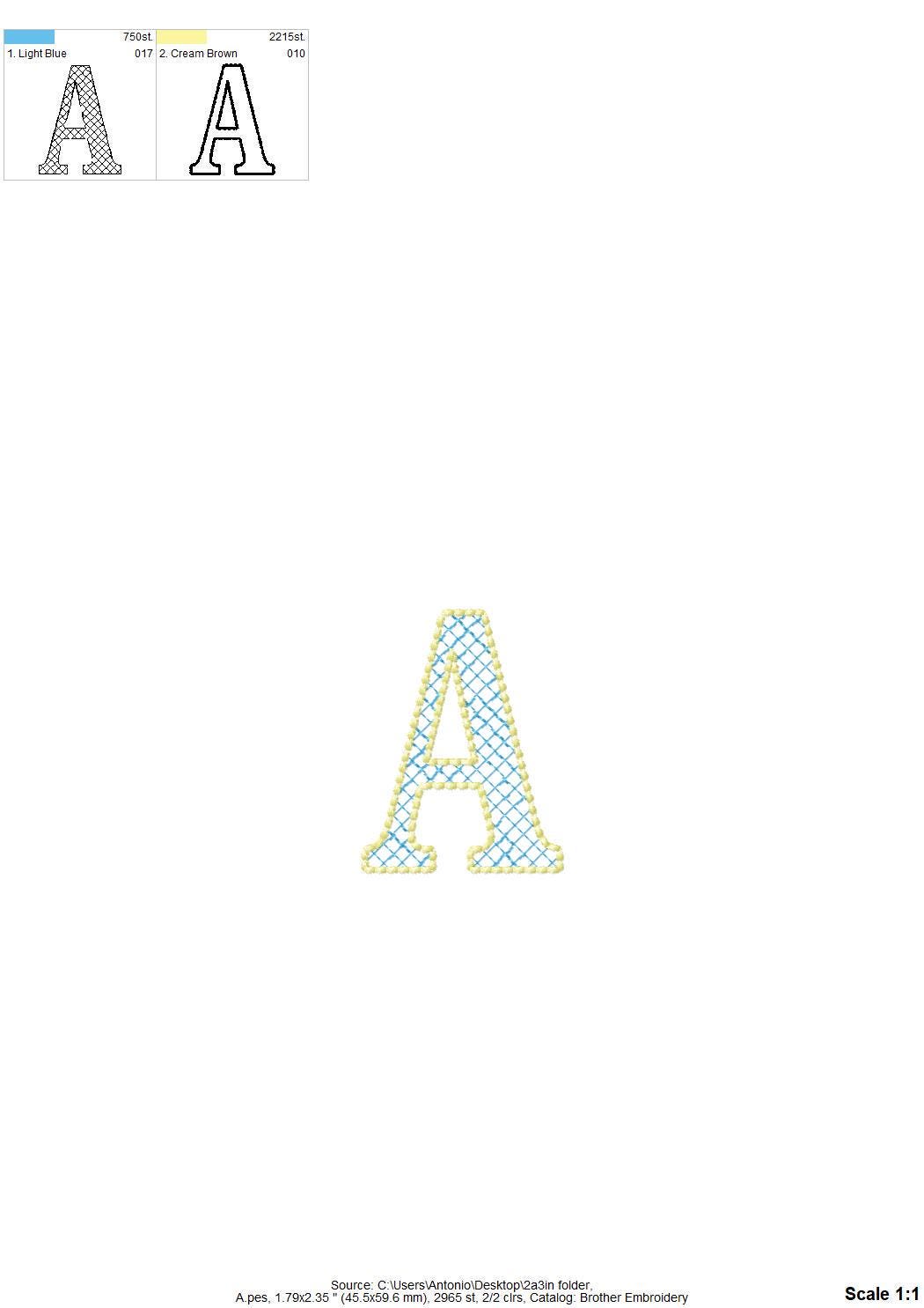 Diamond Patterned Font Nolan