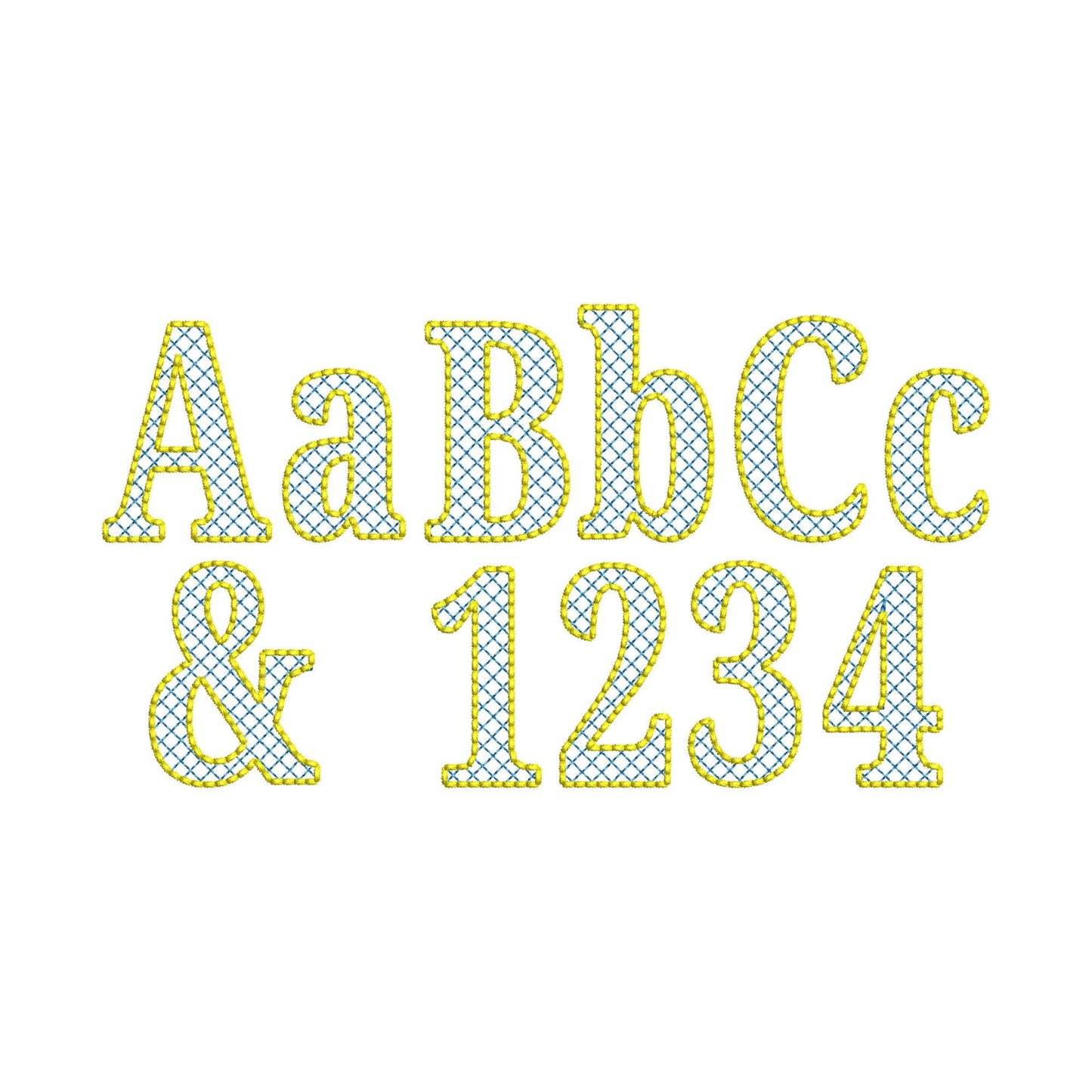 Diamond Patterned Font Nolan