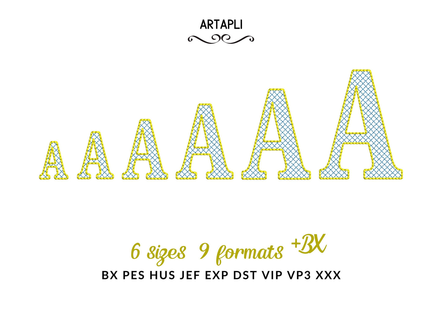Diamond Patterned Font Nolan