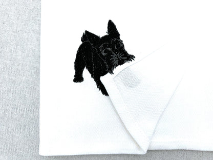 Playing Scottish Terrier Puppy