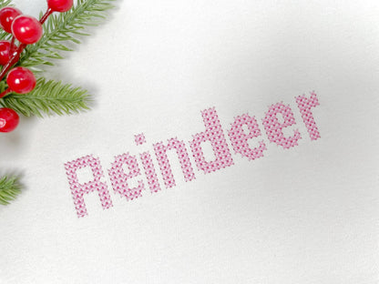 Cross Stitch Font machine embroidery designs Alphabet Monogram classy Block style Font