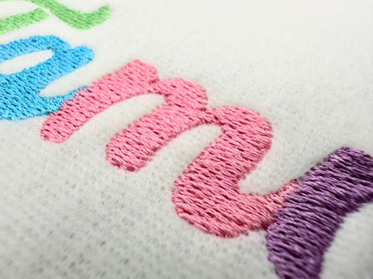 Fill Stitch Script Font